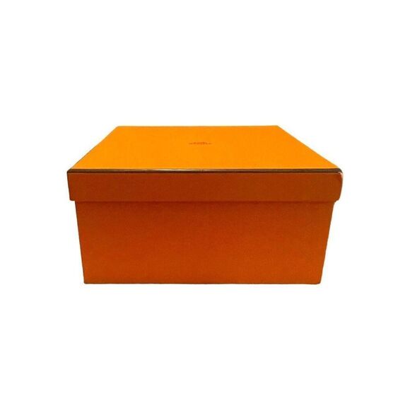 Authentic Empty Hermes Paris Gift Cup box 9”x9”x4.5” Styrofoam Storage Insert - Picture 1 of 6